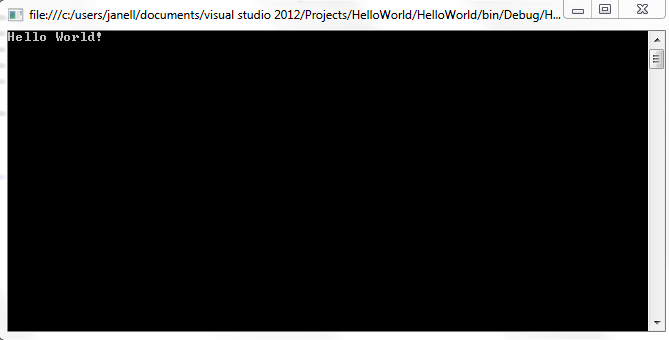 C# Hello World • Programming is Fun